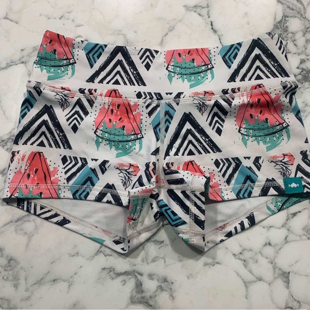 Wod Bottom Watermelon Print Shorts